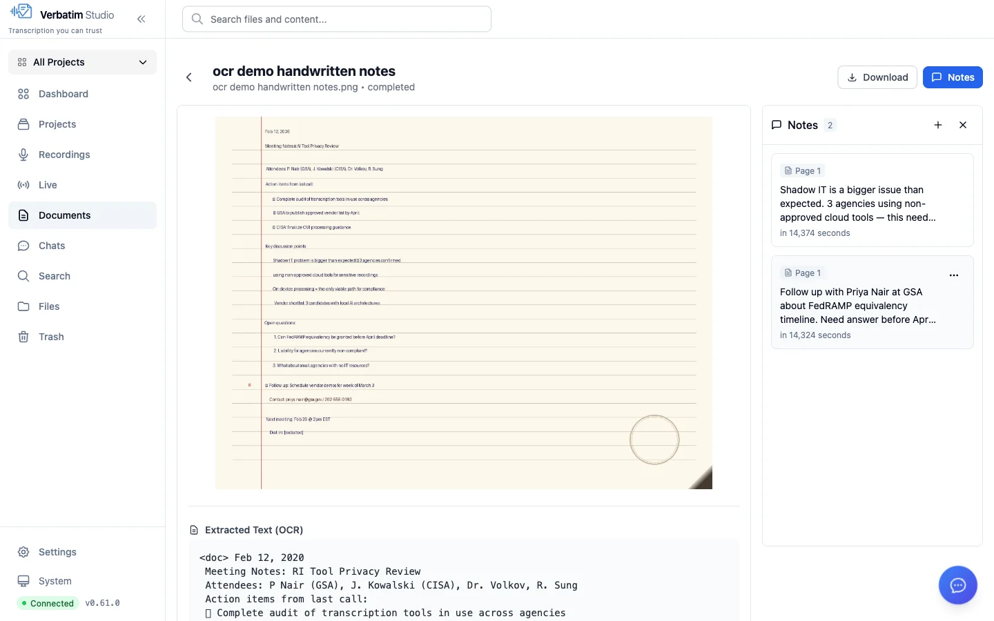 Notes & Annotations